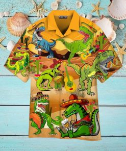 Tacosaurus Cinco De Mayo Aloha Hawaiian Shirts For Men For Women