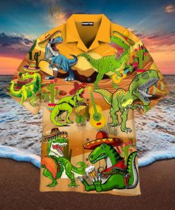 Tacosaurus Cinco De Mayo Aloha Hawaiian Shirts For Men For Women