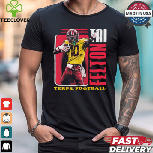 Tai Felton Terps Football 90s Graphic t shirt