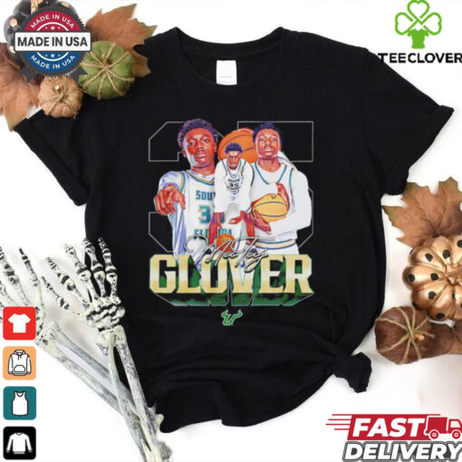 Taj Glover South Florida Bulls NCAA Men’s Basketball graphic shirt
