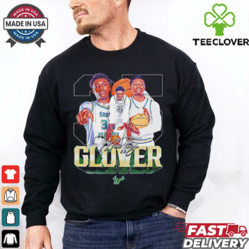 Taj Glover South Florida Bulls NCAA Men’s Basketball graphic shirt