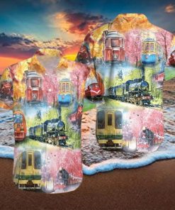 Take A Train Pink Hawaiian Shirt Unisex Adult Hw3840 hawaiian shirt