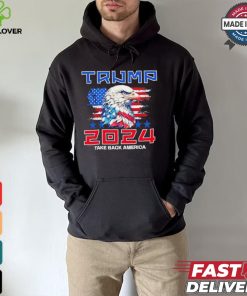 Take America back Trump 2024 Eagle shirt 2 Take America back Trump 2024 Eagle shirt