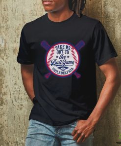 Take Me Out To the Ball Game Baby Apparel for Philadelphia Baseball shirt