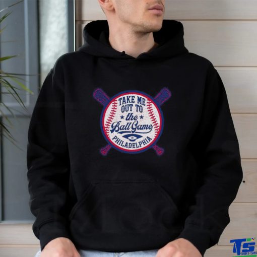 Take Me Out To the Ball Game Baby Apparel for Philadelphia Baseball shirt