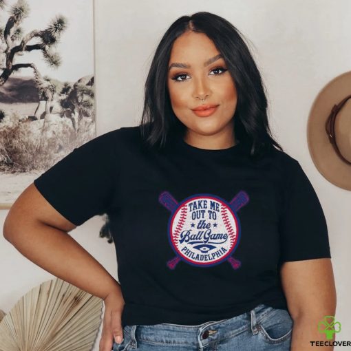 Take Me Out To the Ball Game Baby Apparel for Philadelphia Baseball shirt