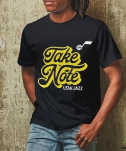 Take Note Utah Jazz Basketball Shirt