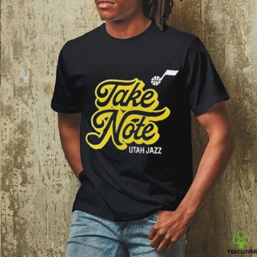 Take Note Utah Jazz Basketball Shirt