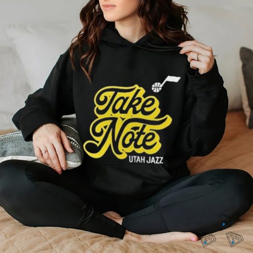 Take Note Utah Jazz Basketball Shirt