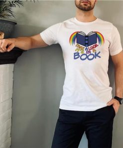 Take a look it’s in a book Rainbow colorful shirt
