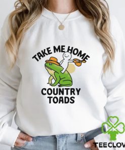 Take me home country toads frog art hoodie, sweater, longsleeve, shirt v-neck, t-shirt