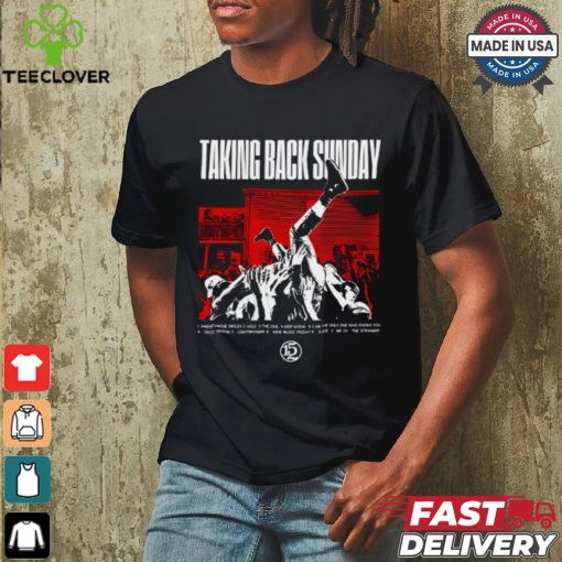Taking Back Sunday House Show August 2024 shirt