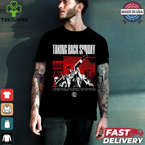 Taking Back Sunday House Show August 2024 shirt