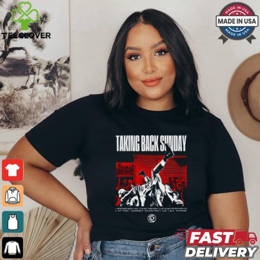 Taking Back Sunday House Show August 2024 shirt