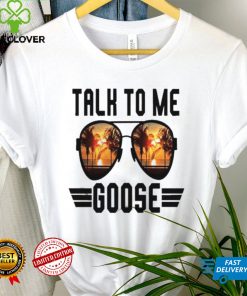 Talk To Me Goose Retro Sunset Style T Shirt