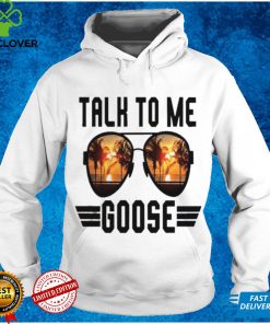 Talk To Me Goose Retro Sunset Style T Shirt