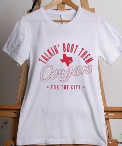 Talkin’ Bout Them Cougars Cougars Texas White Out Texas Map shirt