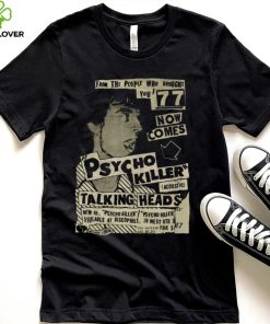 Talking Heads Psycho Killer American Avant funk Rock Vintage Black T Shirt
