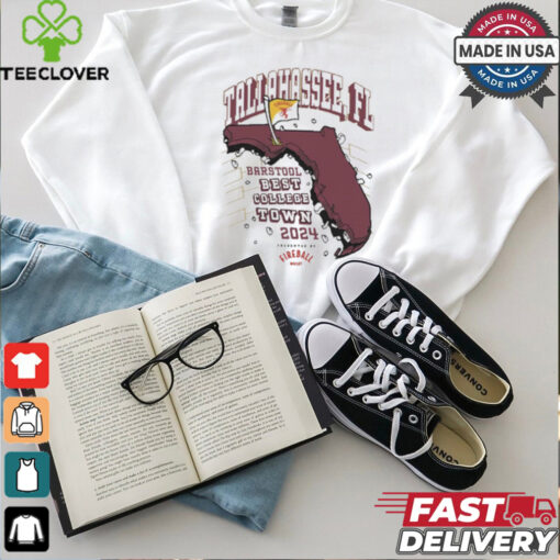 Tallahassee FL Best College Town 2024 Fireball t shirt