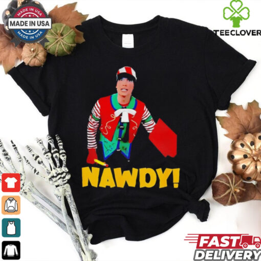 Tally The Elf Nawdy Innocent Christmas Holiday shirt