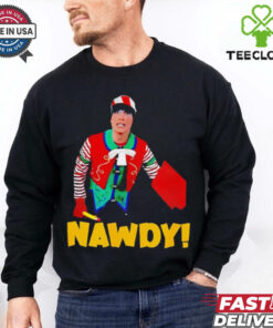 Tally The Elf Nawdy Innocent Christmas Holiday shirt
