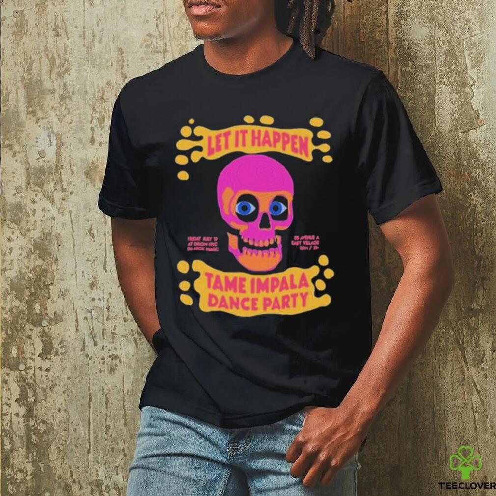 Tame Impala Tour 2024 July 19 At Drom NYC T shirt Tame Impala Tour 2024 July 19 At Drom NYC T shirt