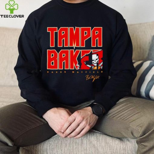 Tampa Baker Baker Mayfield Tampa Bay Buccaneers signature hoodie, sweater, longsleeve, shirt v-neck, t-shirt