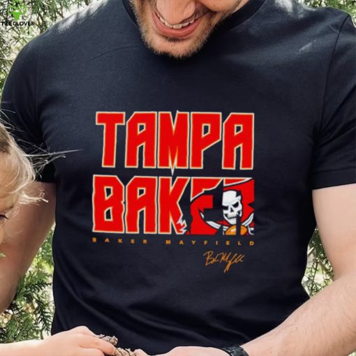 Tampa Baker Baker Mayfield Tampa Bay Buccaneers signature hoodie, sweater, longsleeve, shirt v-neck, t-shirt