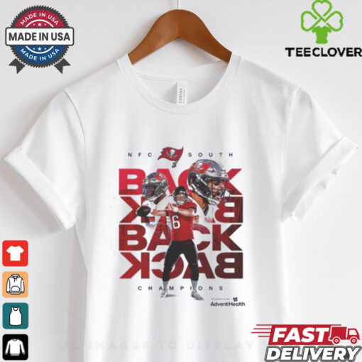 Tampa Bay Buccaneer Back To Back To Back To Back NFC South Champions NFL Season 2024 2025 Unisex T Shirt