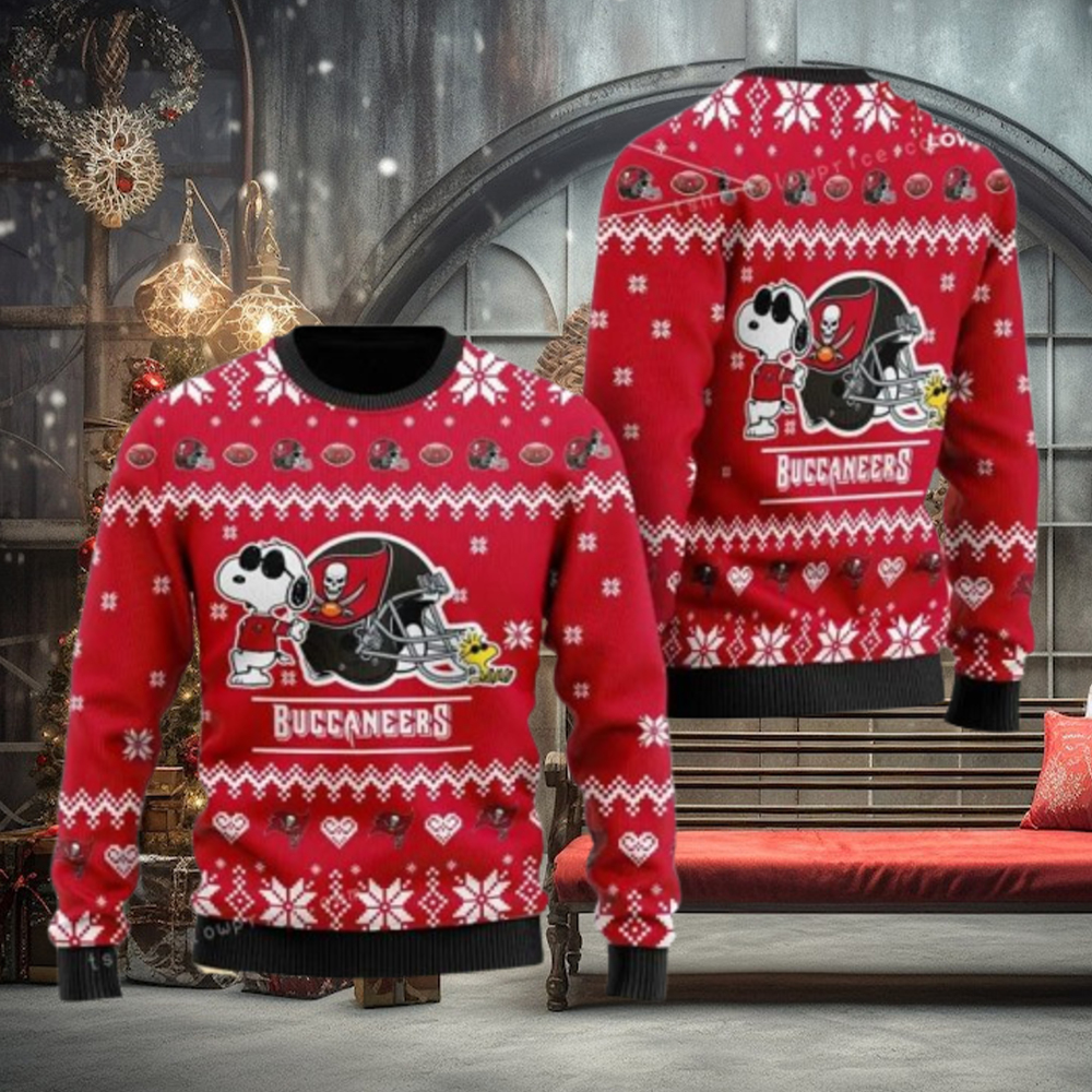 Tampa Bay Buccaneers 3D Ugly Christmas Sweater