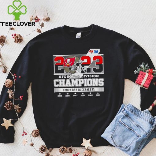 Tampa Bay Buccaneers 2023 NFC South Division Champions hoodie, sweater, longsleeve, shirt v-neck, t-shirt