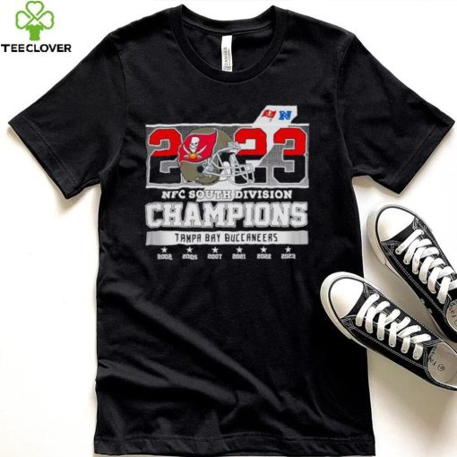 Tampa Bay Buccaneers 2023 NFC South Division Champions hoodie, sweater, longsleeve, shirt v-neck, t-shirt