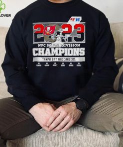 Tampa Bay Buccaneers 2023 NFC South Division Champions hoodie, sweater, longsleeve, shirt v-neck, t-shirt