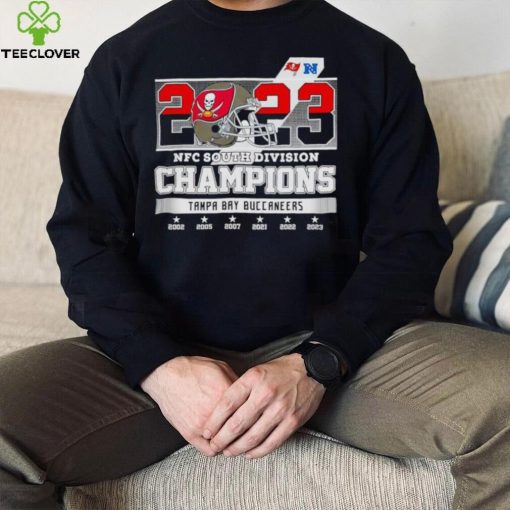 Tampa Bay Buccaneers 2023 NFC South Division Champions hoodie, sweater, longsleeve, shirt v-neck, t-shirt