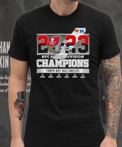 Tampa Bay Buccaneers 2023 NFC South Division Champions hoodie, sweater, longsleeve, shirt v-neck, t-shirt