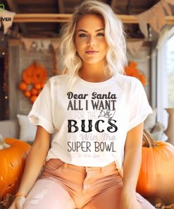 Tampa Bay Buccaneers All I Want To Win The Super BOWL T Shirt