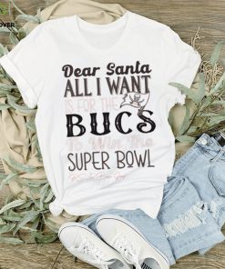 Tampa Bay Buccaneers All I Want To Win The Super BOWL T Shirt