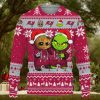 Baltimore Ravens Caro Parttern Ugly Christmas Sweaters