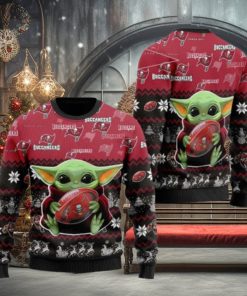 Tampa Bay Buccaneers Baby Yoda Ugly Christmas Sweaters