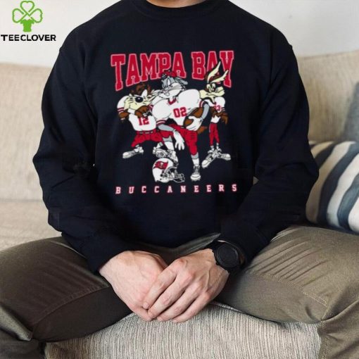 Tampa Bay Buccaneers Bugs Bunny And Taz Player T Shirt