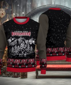 Tampa Bay Buccaneers Christmas Mountain Knitted Sweater Gift For Men And Women