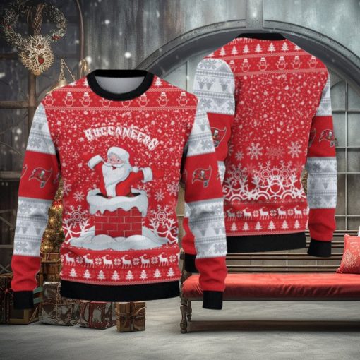 Tampa Bay Buccaneers Christmas Santa Claus Pattern Limited Edition Ugly Sweater
