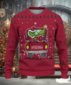 Tampa Bay Buccaneers Christmas Sweater Grinch Driving Funny Gift Fans