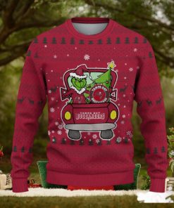Tampa Bay Buccaneers Christmas Sweater Grinch Driving Funny Gift Fans