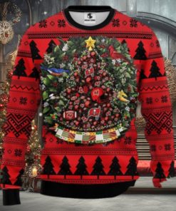 Tampa Bay Buccaneers Christmas Tree 3D Printed Christmas Sweathoodie, sweater, longsleeve, shirt v-neck, t-shirt