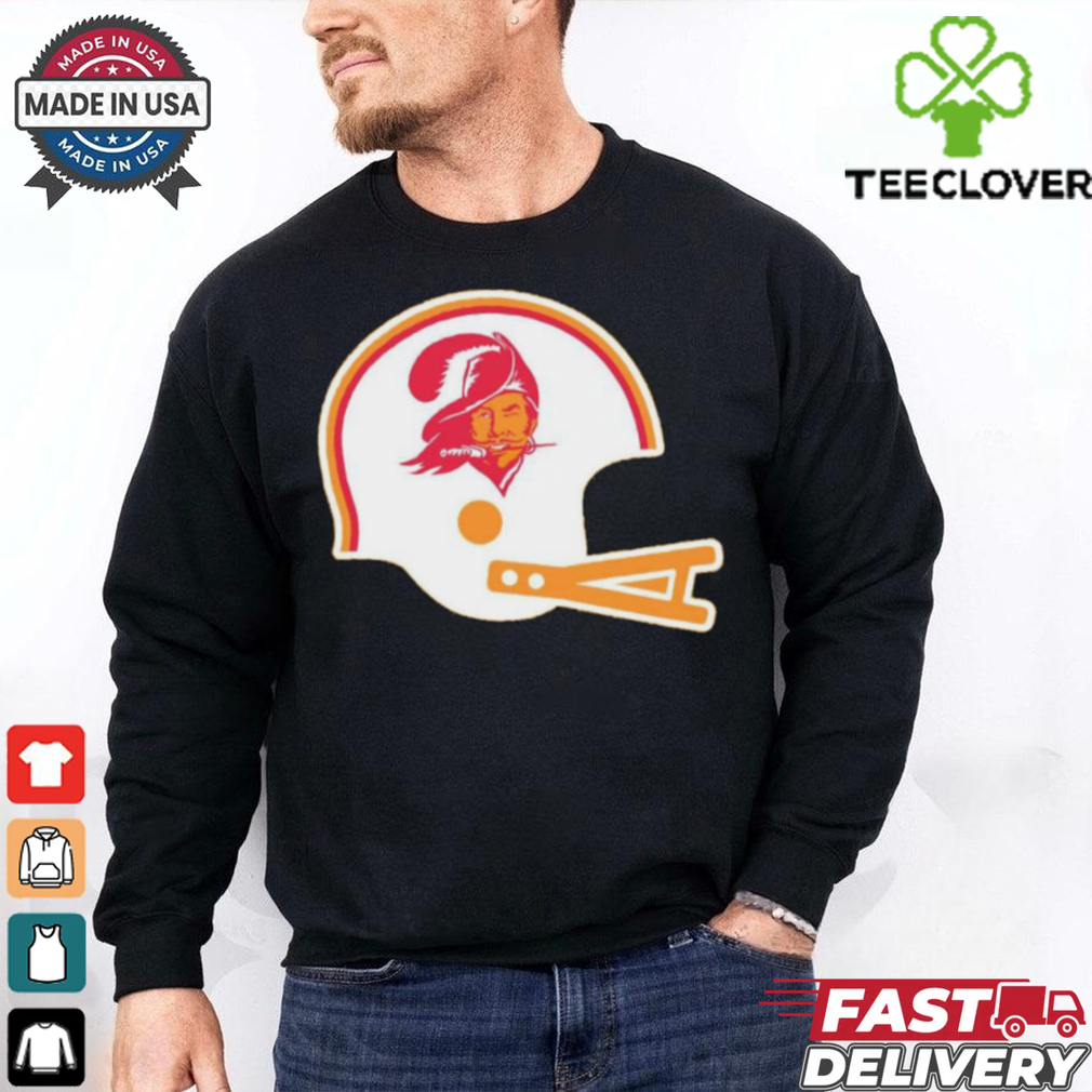 Tampa Bay Buccaneers Creamsicle helmet shirt Tampa Bay Buccaneers Creamsicle helmet shirt