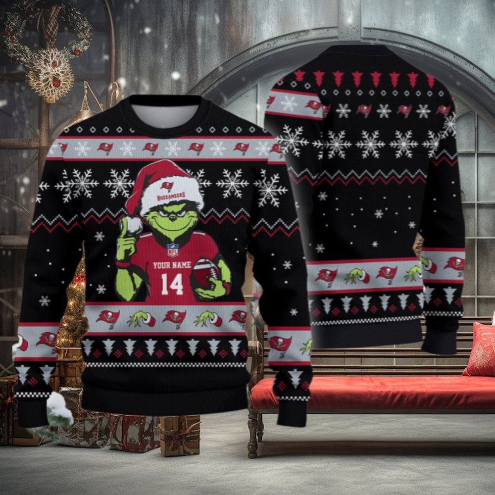 Tampa Bay Buccaneers Custom Chrismas Ugly Sweater Tampa Bay Buccaneers Custom Chrismas Ugly Sweater