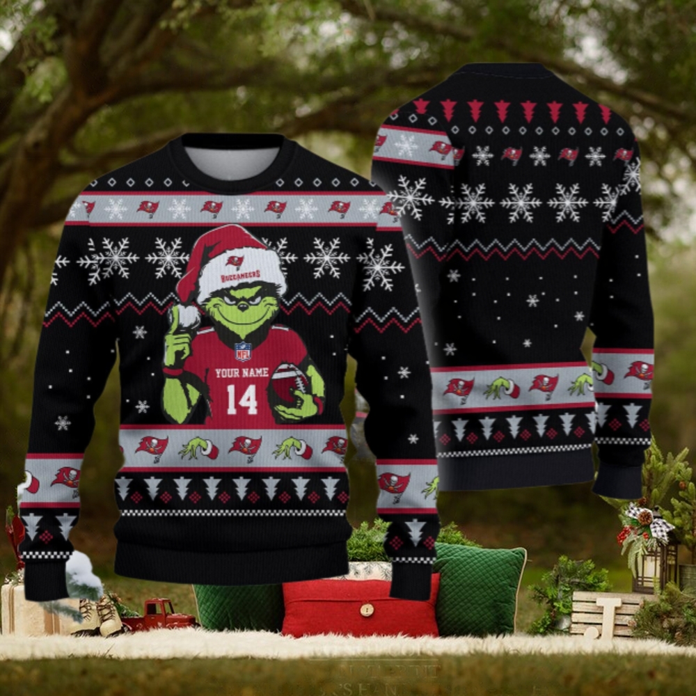 Tampa Bay Buccaneers Custom Chrismas Ugly Sweater Tampa Bay Buccaneers Custom Chrismas Ugly Sweater