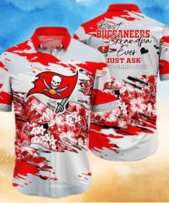 Tampa Bay Buccaneers Custom Hawaiian Shirt Short T Shirt Hawaiian Pattern Print Style