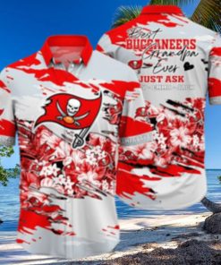 Tampa Bay Buccaneers Custom Hawaiian Shirt Short T Shirt Hawaiian Pattern Print Style